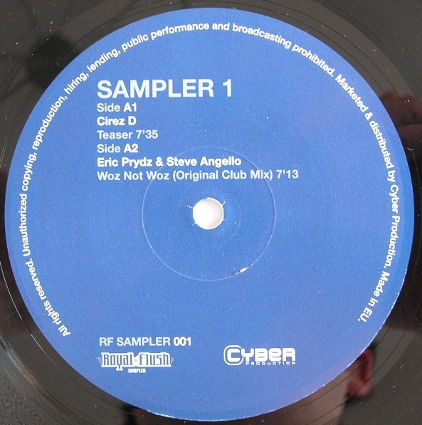 Various - Sampler 1 | Royal Flush Records (RFSampler 001) - 3
