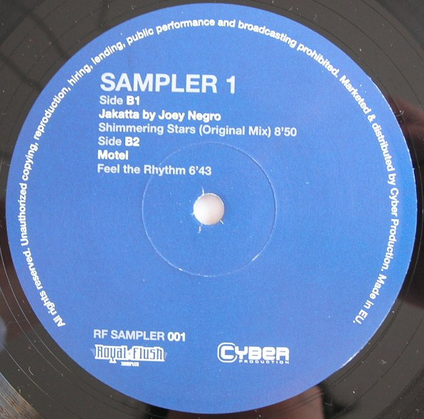 Various - Sampler 1 | Royal Flush Records (RFSampler 001) - 4