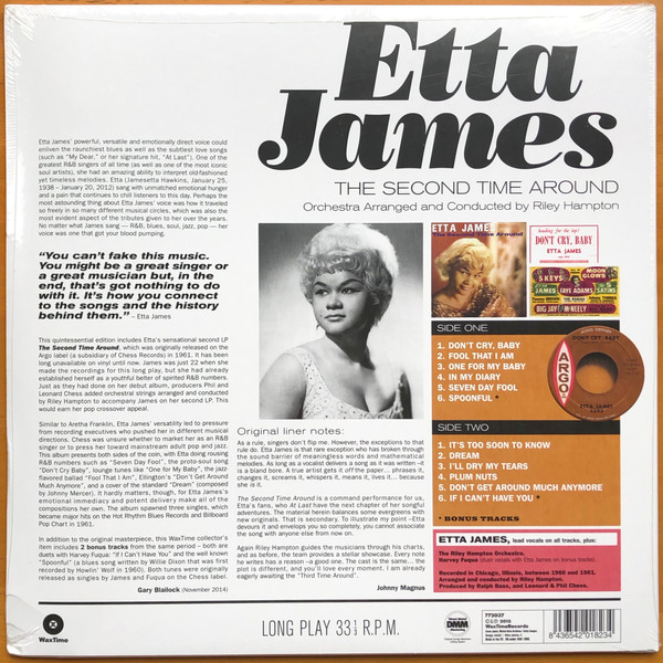 Etta James - The Second Time Around | WaxTime (772037) - 2