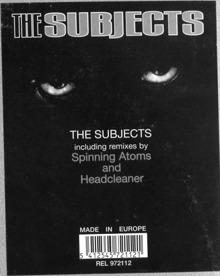 The Subjects - Dark Matter / Beyond | Re-load Records (REL 972112) - main