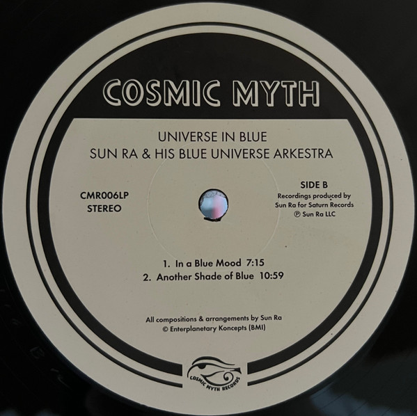 The Sun Ra Arkestra - Universe In Blue | Cosmic Myth Records (CMR-006) - 4