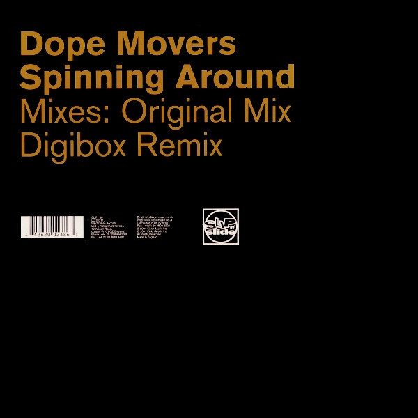 Dope Movers - Spinning Around | Slip 'n' Slide (SLIP 138) - main