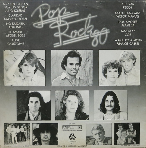 Various - Pop-Rock 80 | CBS (LSP 13984) - 2