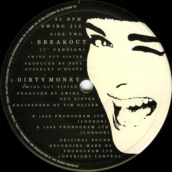 Swing Out Sister - Breakout | Mercury (SWING 212) - 4