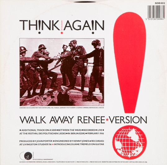 Billy Bragg - Levi Stubbs' Tears | Go! Discs (GODX 12) - 2 Billy Bragg - Levi Stubbs' Tears | Go! Discs (GODX 12) - 2