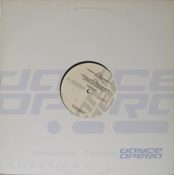 Carat Trax By Zolex - The Message (Remixes) | Dance Opera (DO 557) - 3