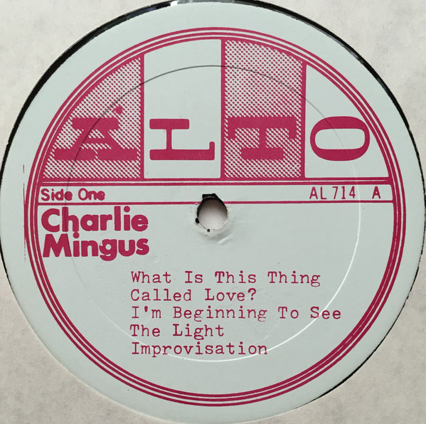 Charles Mingus - Vital Savage Horizons | Alto Records (AL 714) - 2