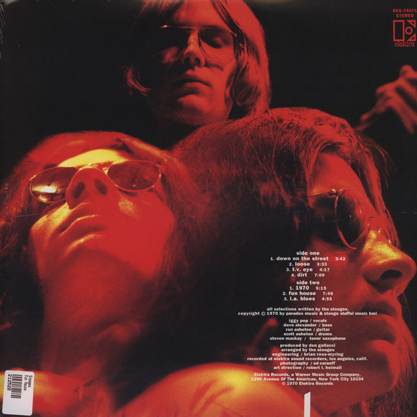 The Stooges - Fun House | Elektra (EKS-74071) - 4 The Stooges - Fun House | Elektra (EKS-74071) - 4
