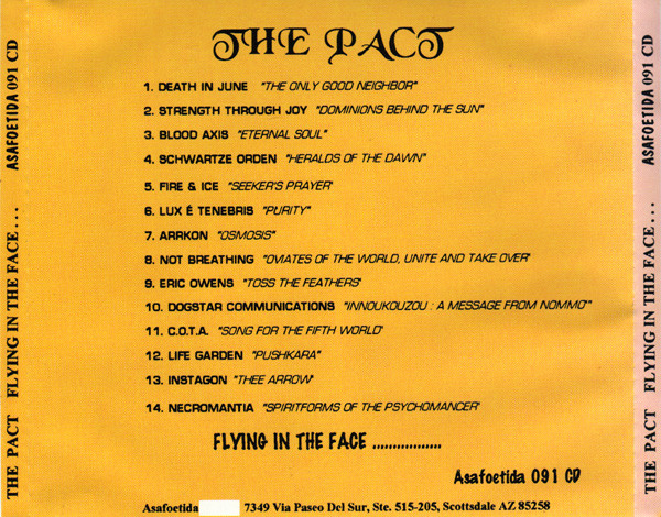 Various - The Pact: Flying In The Face... | Asafoetida (ASAFOETIDA 091 CD) - 2 Various - The Pact: Flying In The Face... | Asafoetida (ASAFOETIDA 091 CD) - 2