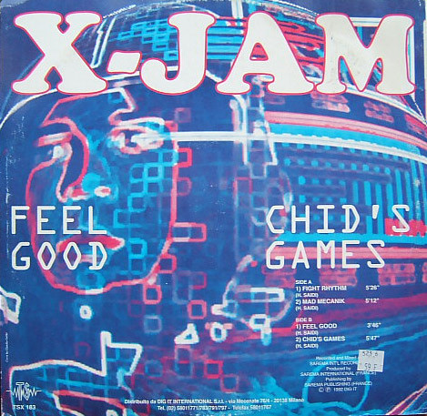 X-Jam - Fight Rhythm / Mad Mecanik | Top Secret Records (TSX 183) - 2
