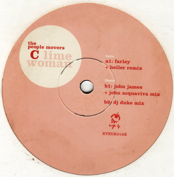 The People Movers - C Lime Woman | Eye Q Records (EYEUK016X) - 3 The People Movers - C Lime Woman | Eye Q Records (EYEUK016X) - 3