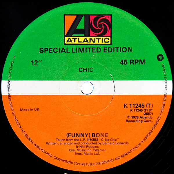 Chic - I Want Your Love | Atlantic (K 11245 (T)) - 2