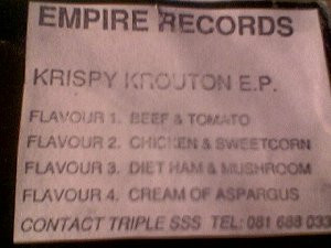 Krispy Krouton - Krispy Krouton E.P. | Empire Records (EMP 92002)