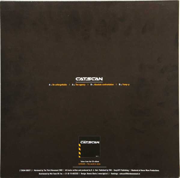 Catscan - Be Unforgettable | The Third Movement (T3RDM-00037) - 2