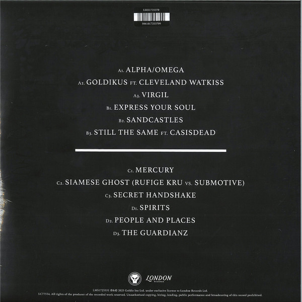 Goldie presents Rufige Kru - Alpha Omega | London Records (LMS1725370) - 2