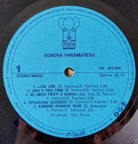 Sonora Paramarera - Lobi Dee | Blue Elephant (PE 877.075) - 3