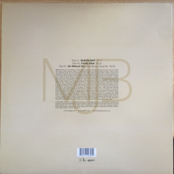 Mary J. Blige - MJB Da MVP | Geffen Records (172 030 5) - 2