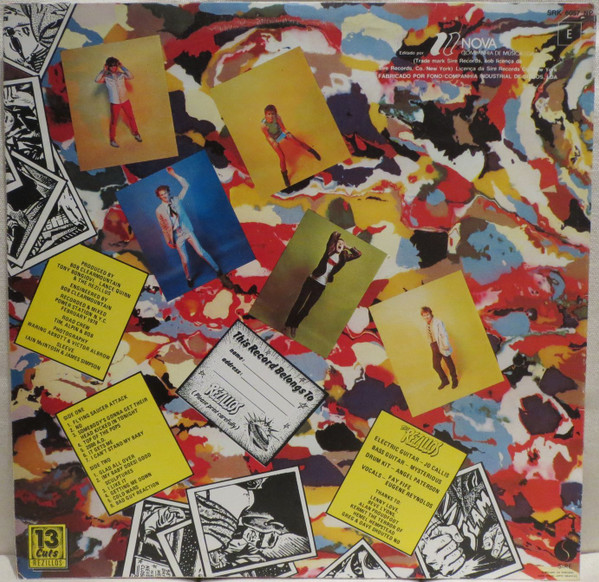 The Rezillos - Can't Stand The Rezillos | Sire (SRK 6057 NP) - 2