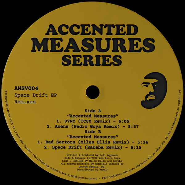 Accented Measures - Space Drift Remixes EP | Accented Measures Series (AMSV004) - main