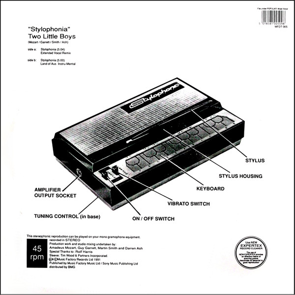 Two Little Boys - Stylophonia | Music Factory (MFDT 005) - 2