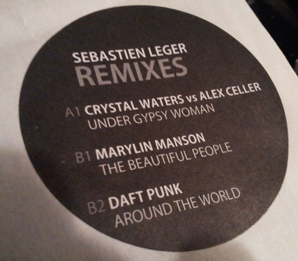 Sébastien Léger - Under Gypsy Woman | Not On Label (Sébastien Léger) (LEGER001) - 2
