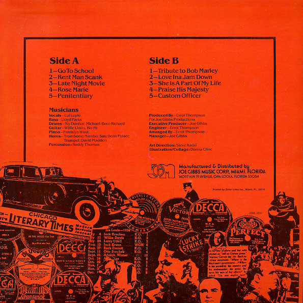 Louie Lepkie - Late Night Movie | Joe Gibbs Music (JGML 6041) - 2 Louie Lepkie - Late Night Movie | Joe Gibbs Music (JGML 6041) - 2