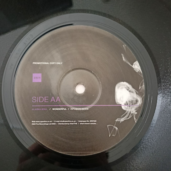 Alaska Soul - Wonderful | Fire Recordings Ltd. (ERIF020) - 2