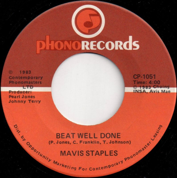 Mavis Staples - Love Gone Bad | Phono Records (CP-1051) - 2