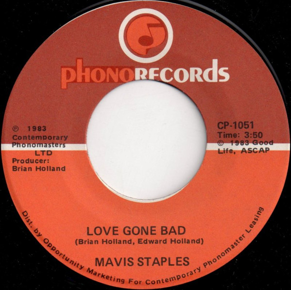 Mavis Staples - Love Gone Bad | Phono Records (CP-1051) - main