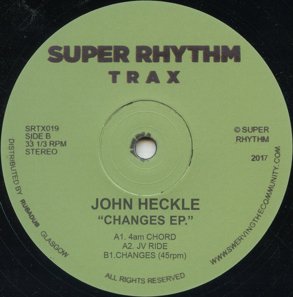 John Heckle - Changes EP. | Super Rhythm Trax (SRTX019) - main