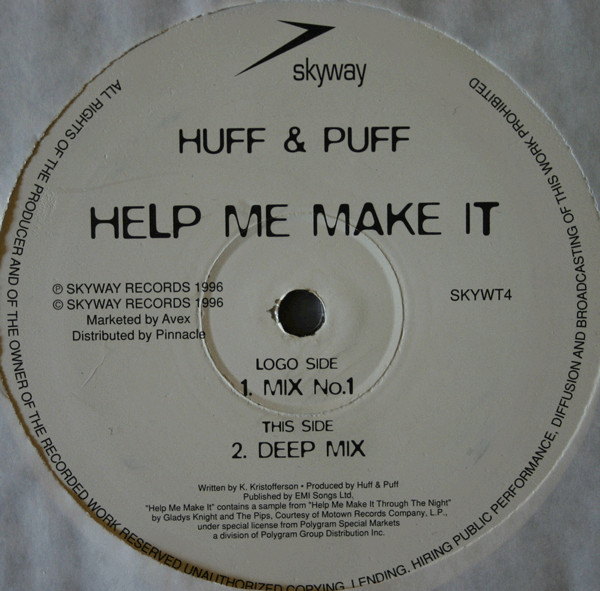Huff & Puff - Help Me Make It | Skyway (SKYWT4) - 2 Huff & Puff - Help Me Make It | Skyway (SKYWT4) - 2