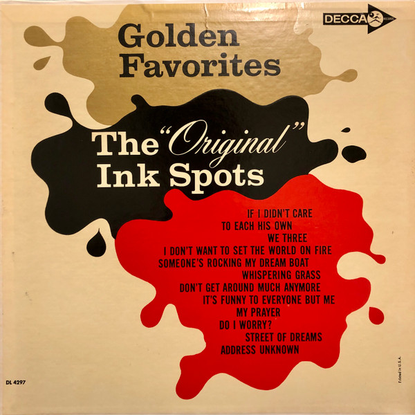 The Ink Spots - Golden Favorites | Decca (DL 4297)