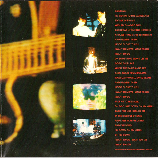 The Jesus And Mary Chain - Darklands | Blanco Y Negro (NEG 29TF) - 4 The Jesus And Mary Chain - Darklands | Blanco Y Negro (NEG 29TF) - 4