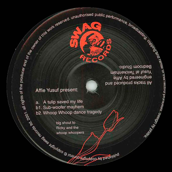 Affie Yusuf - A Tulip Saved My Life | Swag Records (SWAG 008) - main