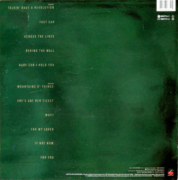 Tracy Chapman - Tracy Chapman | WEA (960774-1) - 2