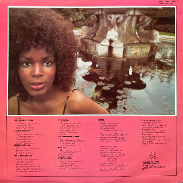 Mary McCreary - Butterflies In Heaven | Shelter Records (SHE 728) - 2