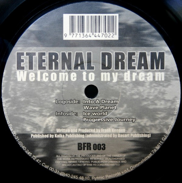 Eternal Dream - Welcome To My Dream | Blue Forest Recordings (BFR 003)
