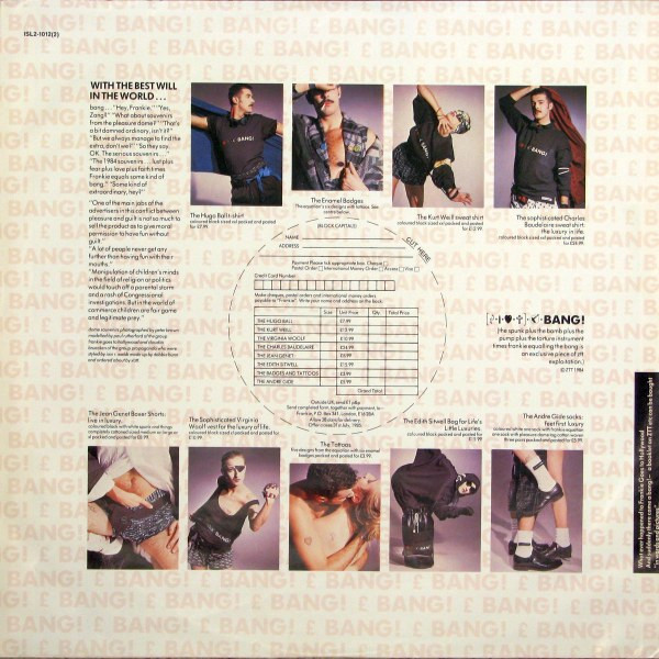 Frankie Goes To Hollywood - Welcome To The Pleasuredome | Island Records (ISL2-1012) - 10 Frankie Goes To Hollywood - Welcome To The Pleasuredome | Island Records (ISL2-1012) - 10