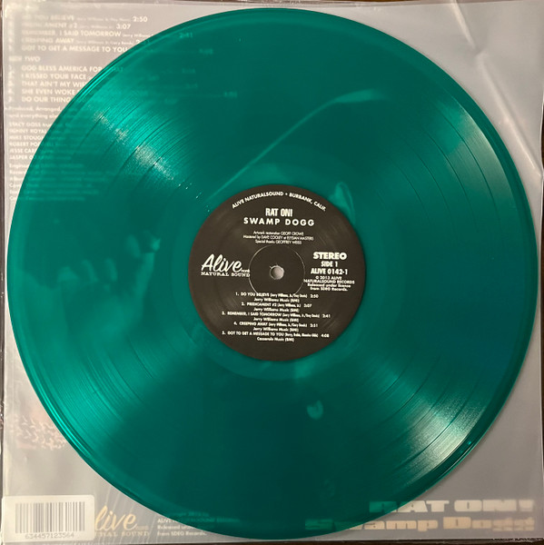 Swamp Dogg - Rat On! | Alive Records (0142-1) - 3 Swamp Dogg - Rat On! | Alive Records (0142-1) - 3