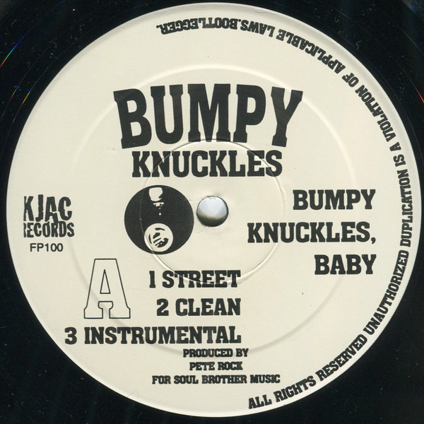 Bumpy Knuckles - Bumpy Knuckles Baby! / Stock In Da Game | KJAC Music (FP-100) - 3