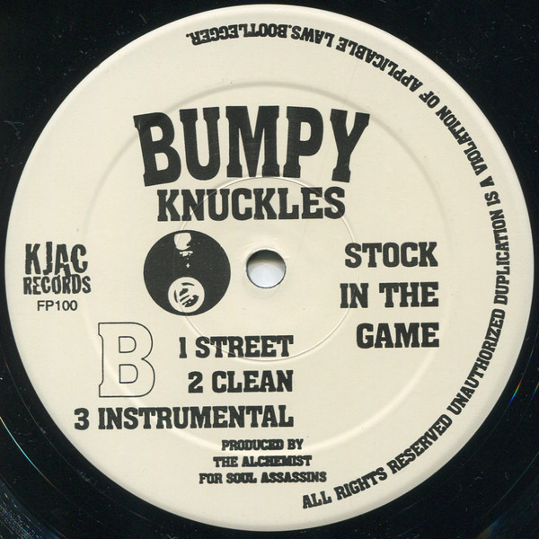 Bumpy Knuckles - Bumpy Knuckles Baby! / Stock In Da Game | KJAC Music (FP-100) - 4
