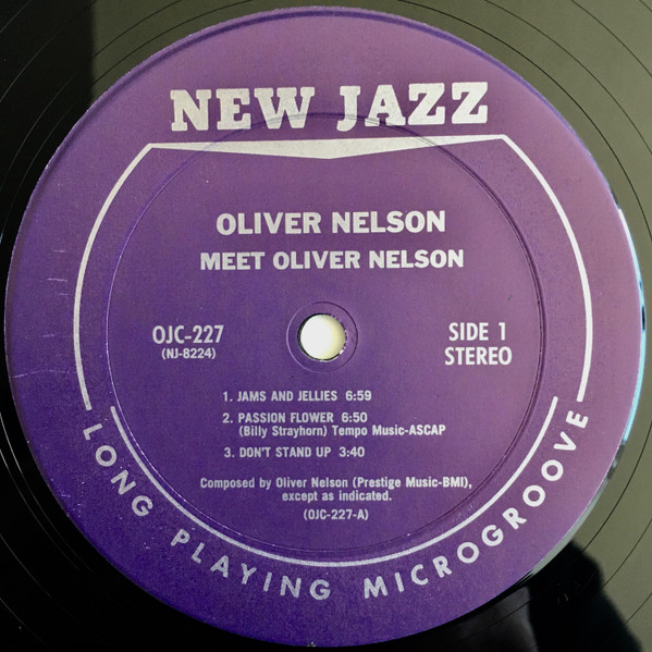 Oliver Nelson - Meet Oliver Nelson | Original Jazz Classics (OJC-227) - 3