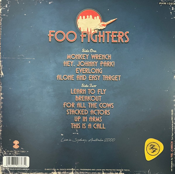 Foo Fighters - Retroactive | Pearl Hunters Records (PHR 1023) - 2