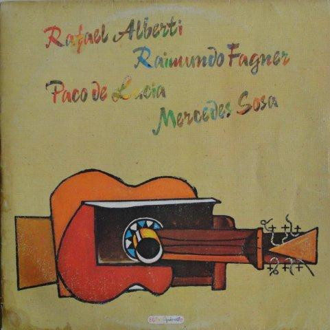 Rafael Alberti , Raimundo Fagner , Paco De Lucia , Mercedes Sosa - Homenagem A Picasso | Discos CBS (138.253)