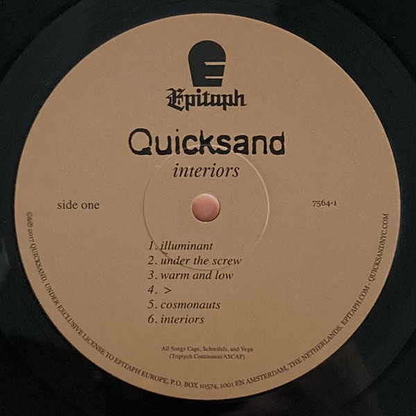 Quicksand - Interiors | Epitaph (7564-1) - 3