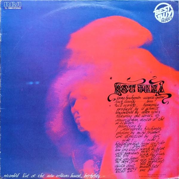 Hot Tuna - Hot Tuna | RCA (YL 13864) Hot Tuna - Hot Tuna | RCA (YL 13864)