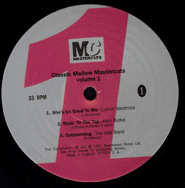 Various - Classic Mellow Mastercuts Volume 1 | Mastercuts (CUTSLP 3) - 3
