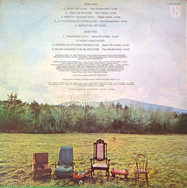 The Paul Butterfield Blues Band - Sometimes I Just Feel Like Smilin' | Elektra (K 42095) - 2