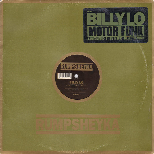 Billy Lo - Motorfunk | Rumpsheyka (RSK 002) - main