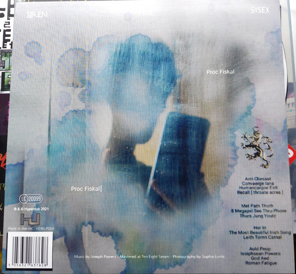 Proc Fiskal - Siren Spine Sysex | Hyperdub (HDBLP059) - 2